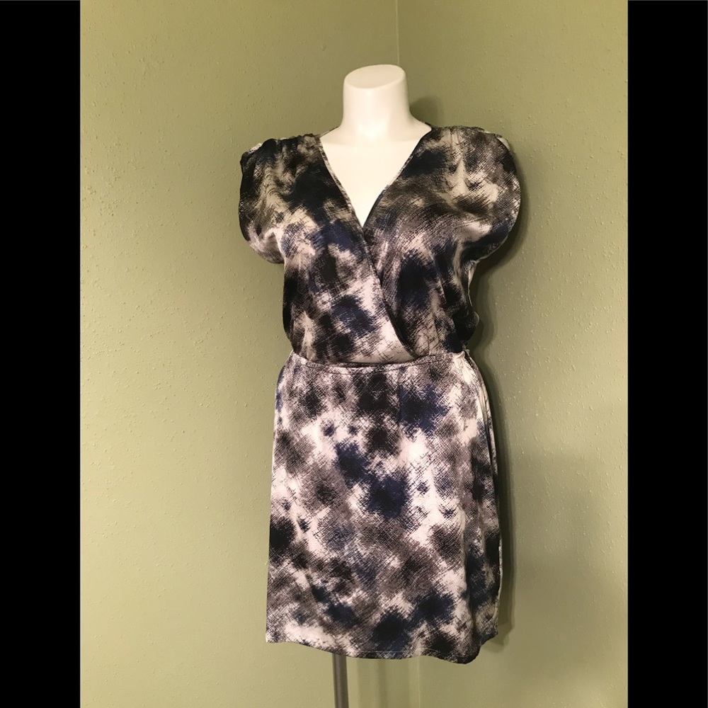 Faux Wrap Dress